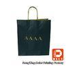 Deep Blue Plain Kraft Paper Gift Bags Sturdy Twisted Paper String Design