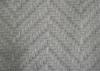 57/58 Inch Herringbone Tweed Fabric Anti Static With Skin Friendly Material