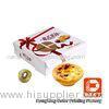 Environmental Square Paper Food Boxes Egg Tart Window Paper Box