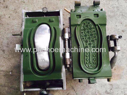 injection shoe mould for injection machine