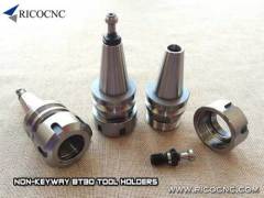 NBT30 ER32 Collet Chuck without Keyway Tool Holder Cone with Pull Stud and Collet Nut