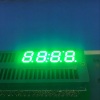 Pure Green common anode 4 digit 0.28&quot; small 7 segment led display for home appliances