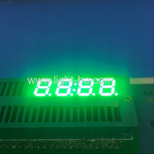 Super red 0.28  4 digit 7 segment led clock display common cathode for instrument panel