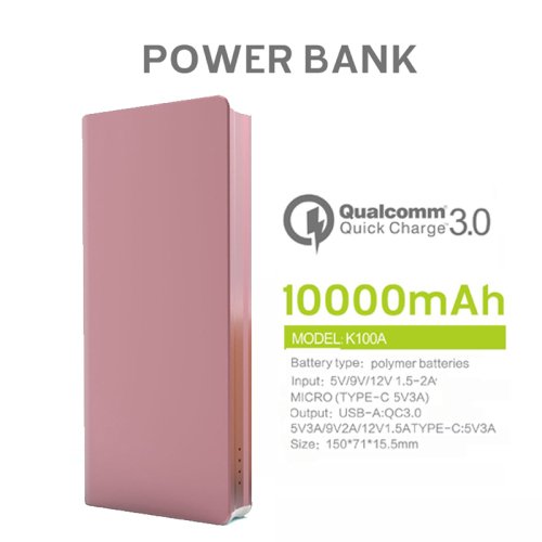 Power bank 10000mAh Mini Portable Power Bank for iPhone Battery Charger for Cell Phone external backup battery