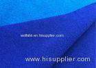 Attractive Wool Velour Fabric Blue Sapphire Color For Women'S / Men'S Coat