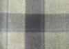 620g/M Colorful Tartan Plaid Fabric With Wool / Ployster Material