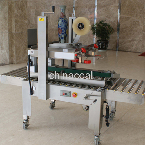 Semi-automatic Carton Taping Machine / Carton Box Sealer automatic carton sealer carton taping machine