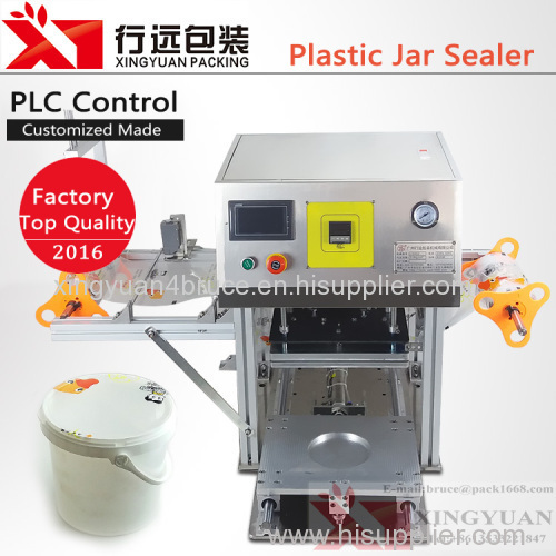 Automatic Plastic Cup/Bucket/Jar Sealing Machine