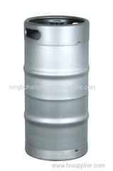 US standard Stainless Steel 1/4 bbl barrel beer keg 30 liter