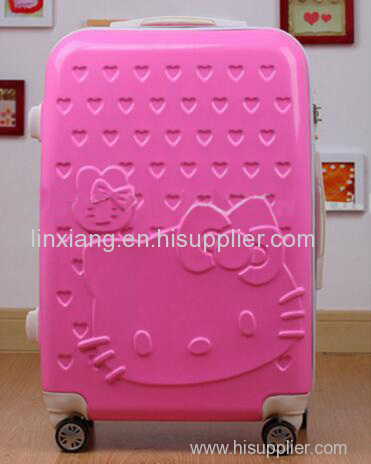 promotion collection suitcase pink hello kitty travel luggage hello kitty suitcase
