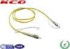 DIN Simplex Duplex Fiber Optic Patch Cables SM / MM Type High Return Loss