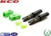 Fiber Optic Field Assembly Connector SC / APC High Efficiency For 3.0 MM Cables