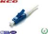 LC/UPC Fiber Connector Single Mode Simplex For 0.9 3.0 mm Fiber Patch Cables