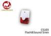 Wireless Outside Alarm Siren Mini Strobe Flash & Sound Burglar Alarm Siren