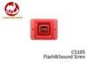 CS105 Wireless Outdoor Security Alarm Siren 24 VDC Red Fire Alarm