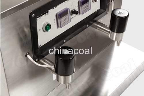 Double head Electric self Suction Filling Machine for liquid oil