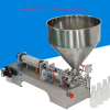 Pneumatic type filling machine for high viscosity liquid and paste
