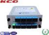 FTTH GPON Fiber Optic PLC Splitter 1X16 Single Mode Cable LGX Cassette