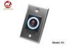 IR Sensor Touchless Exit Button With LED Indicator ANSI Size 115 * 70mm