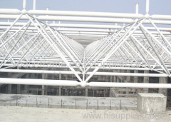 Steel structure roofing space frame canopy steel building shed