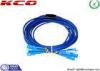 SC to SC Fiber Optic Patch Cables Rodent Proof Armoured Cord Jumper