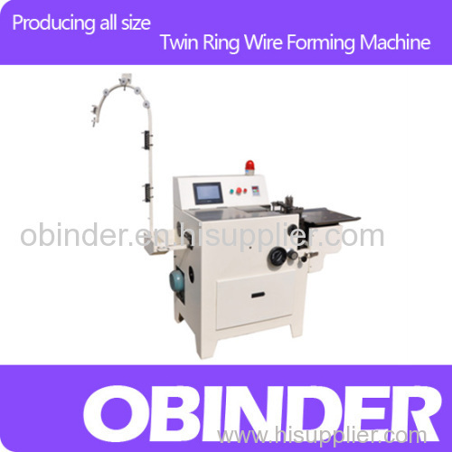 Obinder Automatic twin ring wire forming machine