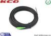 FTTH fiber optic patch cable SC/APC-SC/APC single mode simplex black color LSZH cable