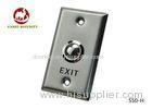 Flush Mount Momentary Switch Door Exit Push Button For Access Control OEM Sign