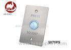 Scratchproof Screen Piezoelectric Door Exit Push Button for Outdoor