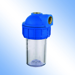 Transparent water purifier housing