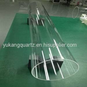 big diameter quartz glass tube