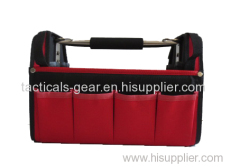 red steel rod handle tool case