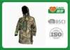Customized Outdoor Waterproof Rain Jacket For Women / Men Military