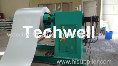 Simple Steel / Metal Slitting Machine For Slitting 0.2-1.8x1300 Coil Into 10 Strips