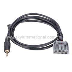 Aux cable for Honda CRV Civic car audio parts