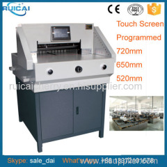 650mm Auto Paper Cutting Machine with CE