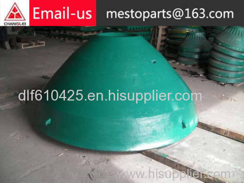 Original crusher spare parts mesto hp800 head assembly price