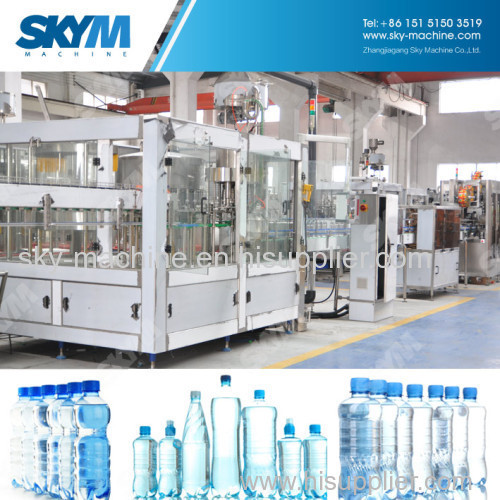 Low Price 500ml Bottle Water Making Machine With PLC Control