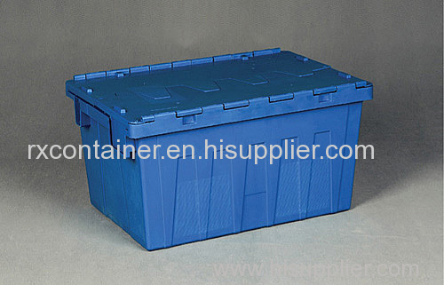 High Quality Attached Lid Plastic Container