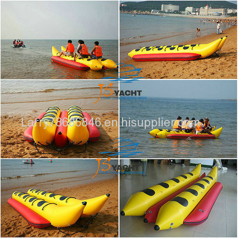 rocket ship banana boat towable water toy