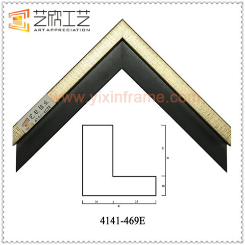 Wholesale Canvas Picture Frames L Shape Oil Painting Frame Moulding