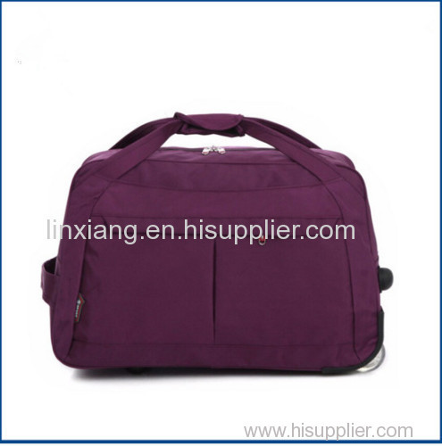 Hot selling wear resistance trolley bag luggage lightweight travel time trolley bag