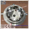 Sanitary Stainless Steel Tri Clamp Rounded Cap Lid with Jacket