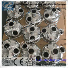 Stainless Steel Customs Round Cap lid use for Extractors