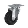 Swivel rubber caster wheels