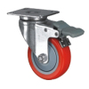 swivel casters with brake