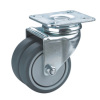 Swivel twin wheels caster