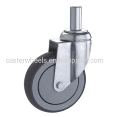 Casters for medical trolley