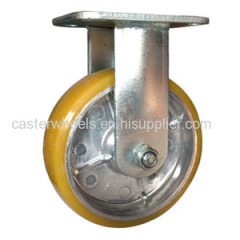 Aluminum core caster wheels