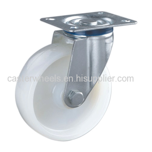 Swivel nylon caster wheels